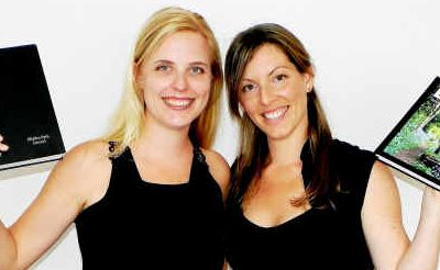 Hidden path: Authors Shannon Thomson and Kate Filmer. Hidden path: Authors Shannon Thomson and Kate Filmer.
